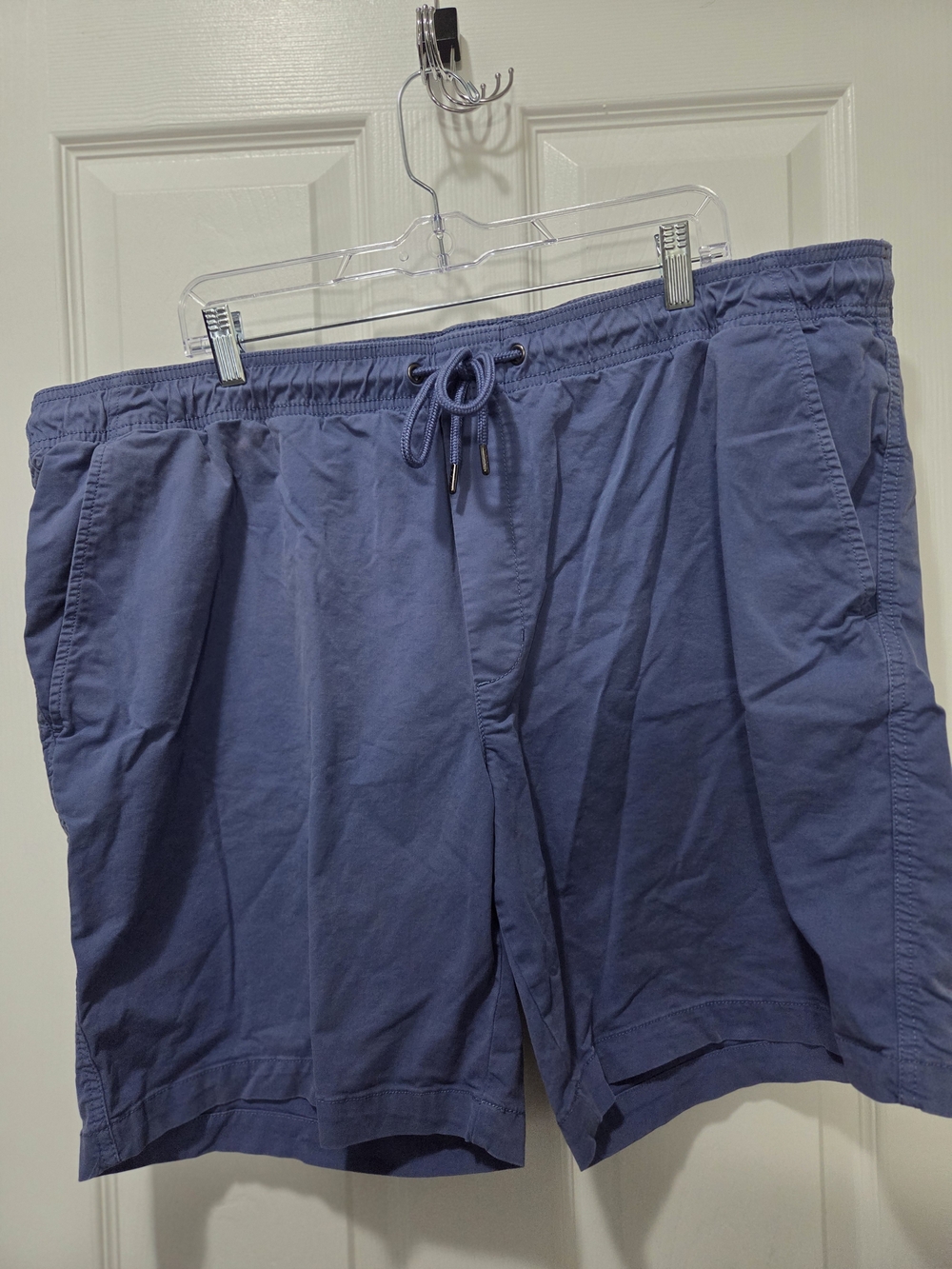 George Men's Slate Blue Drawstring Athletic Shorts